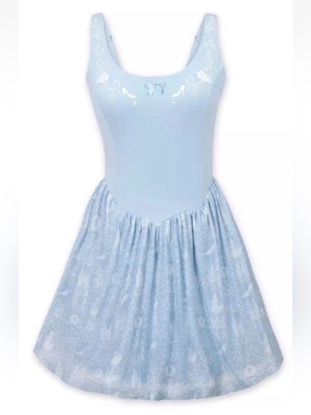 Disney Her Universe Cinderella Medium NWT Athletic Dress Women’s Activewear Mini
